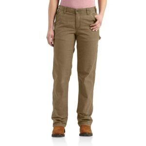 Carhartt Women's Straight Leg Pants - Tan